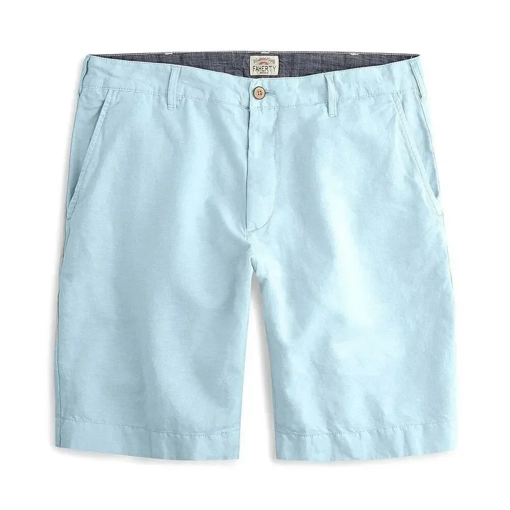 ✨Faherty Stretch Malibu 9” Baby Blue Sz 34 Shorts✨